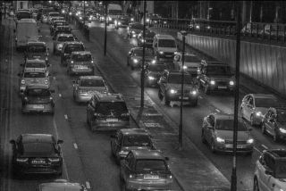 Video annotation of traffic congestion on the road